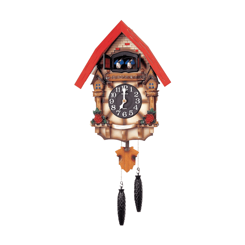 Rhythm Quartz  2 Bird Cuckoo Clock