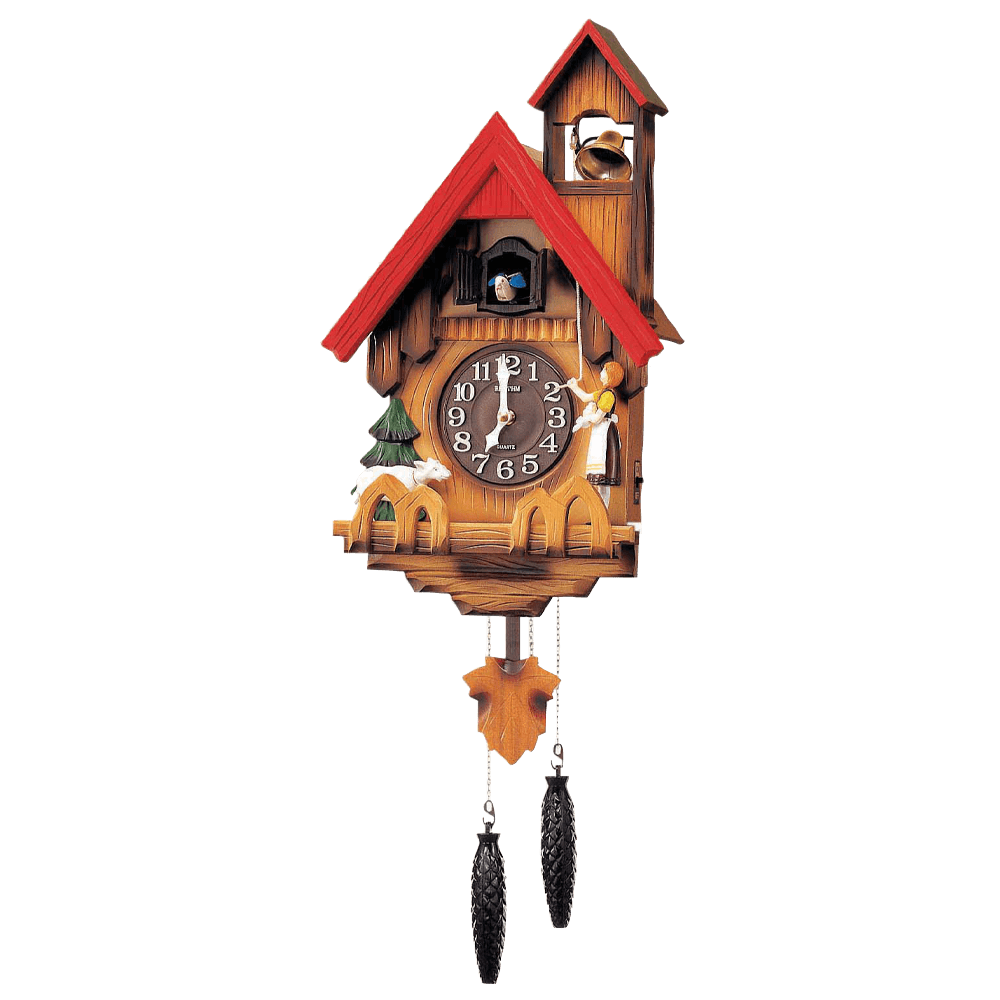 Rythm Quartz  Cuckoo Clocks 4MJ417-R06