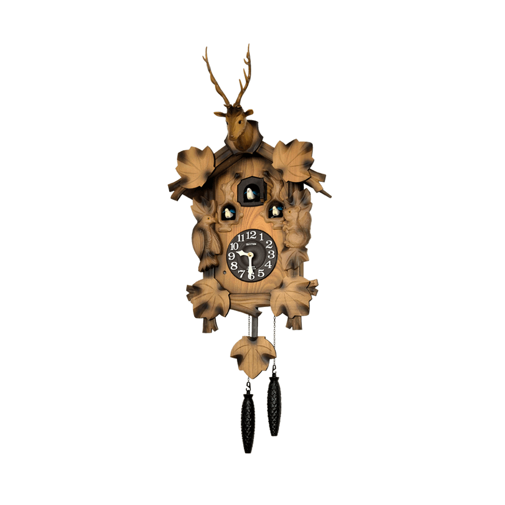 Rythm Quartz  Cuckoo Clocks 4MJ419-R06