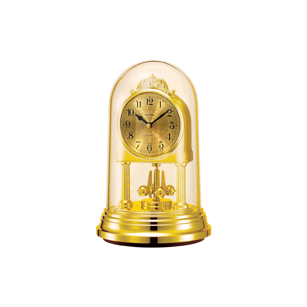 Rhythm Rotating Pendulum Table Clock