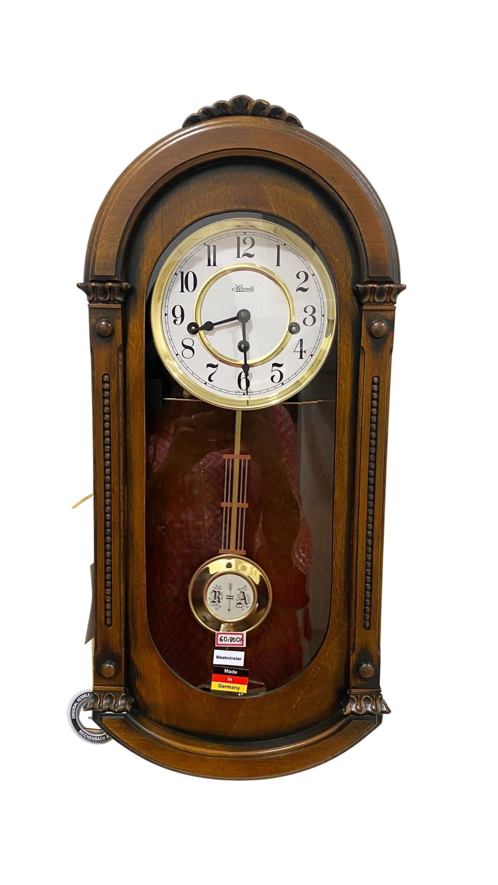 KH-6 Westminster Mechanical German Bim-Bam Wall Clock