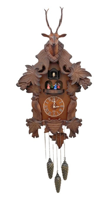 KW- 712- Quartz Cuckoo Clock by Kuck-Coo,Made in Korea – cuckooclocks-in