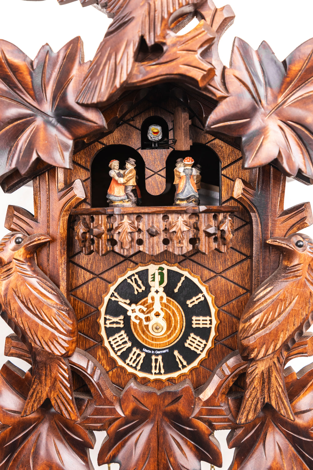 KM 15 - 5 Leaves , 2 Birds with Turning Dancers