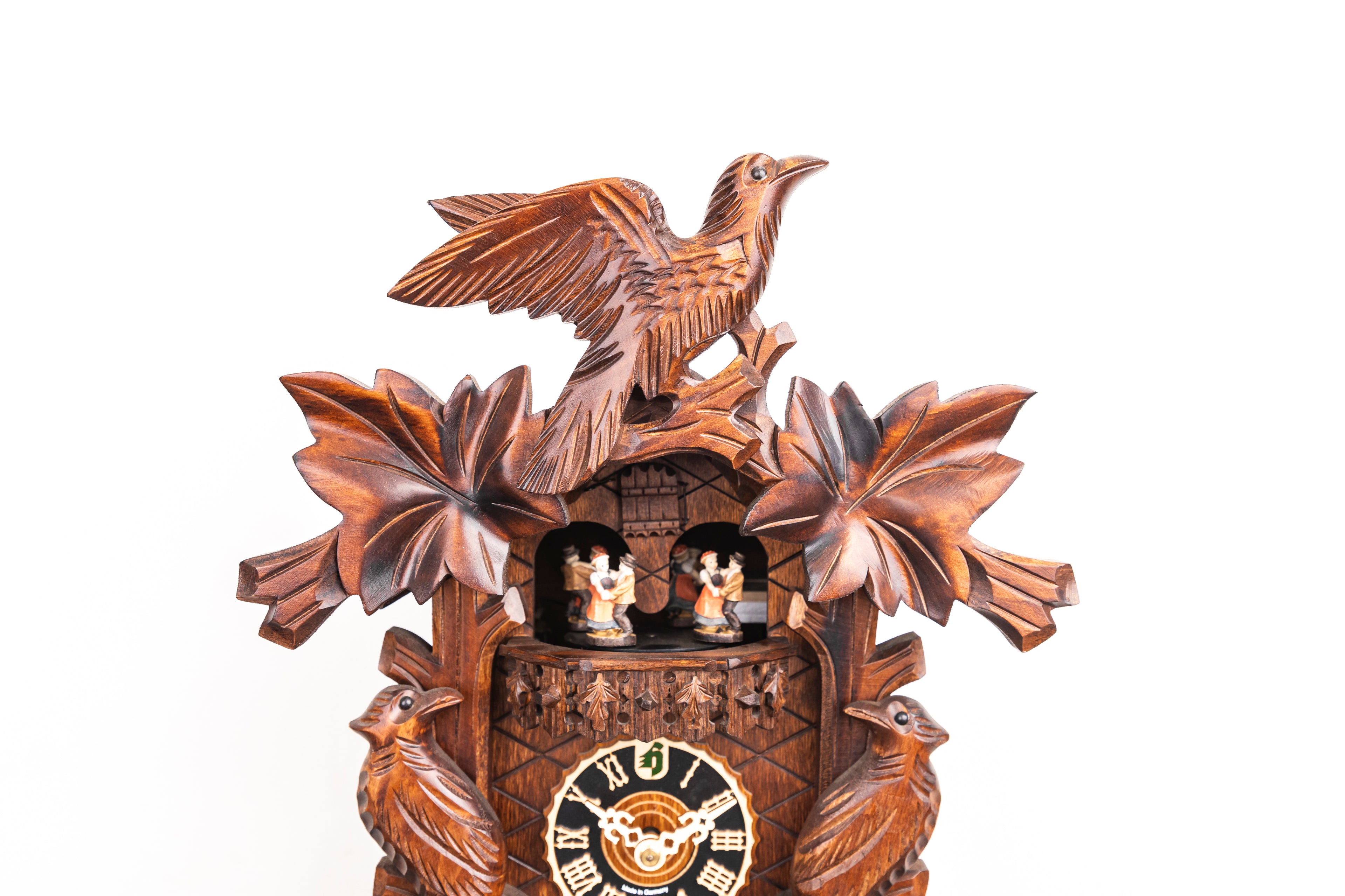 KM 15 - 5 Leaves , 2 Birds with Turning Dancers