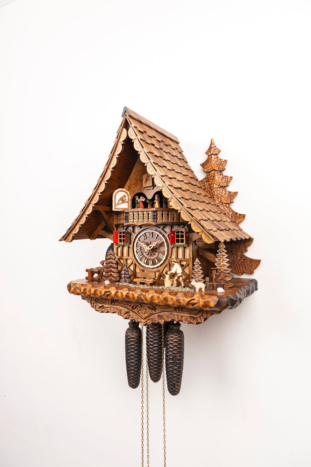 KM 18 - Pine Tree with Woodcutter