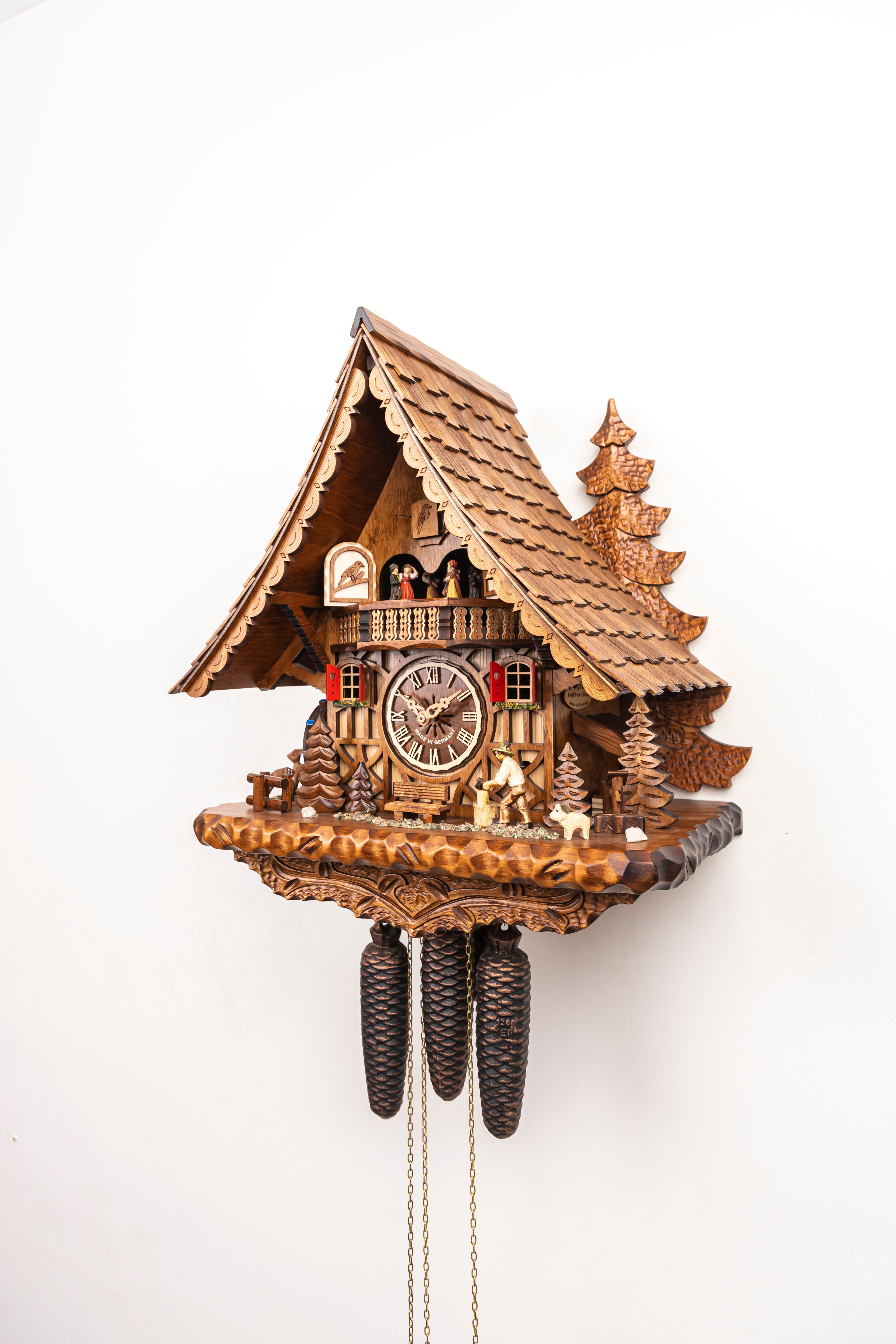 KM 18 - Pine Tree with Woodcutter