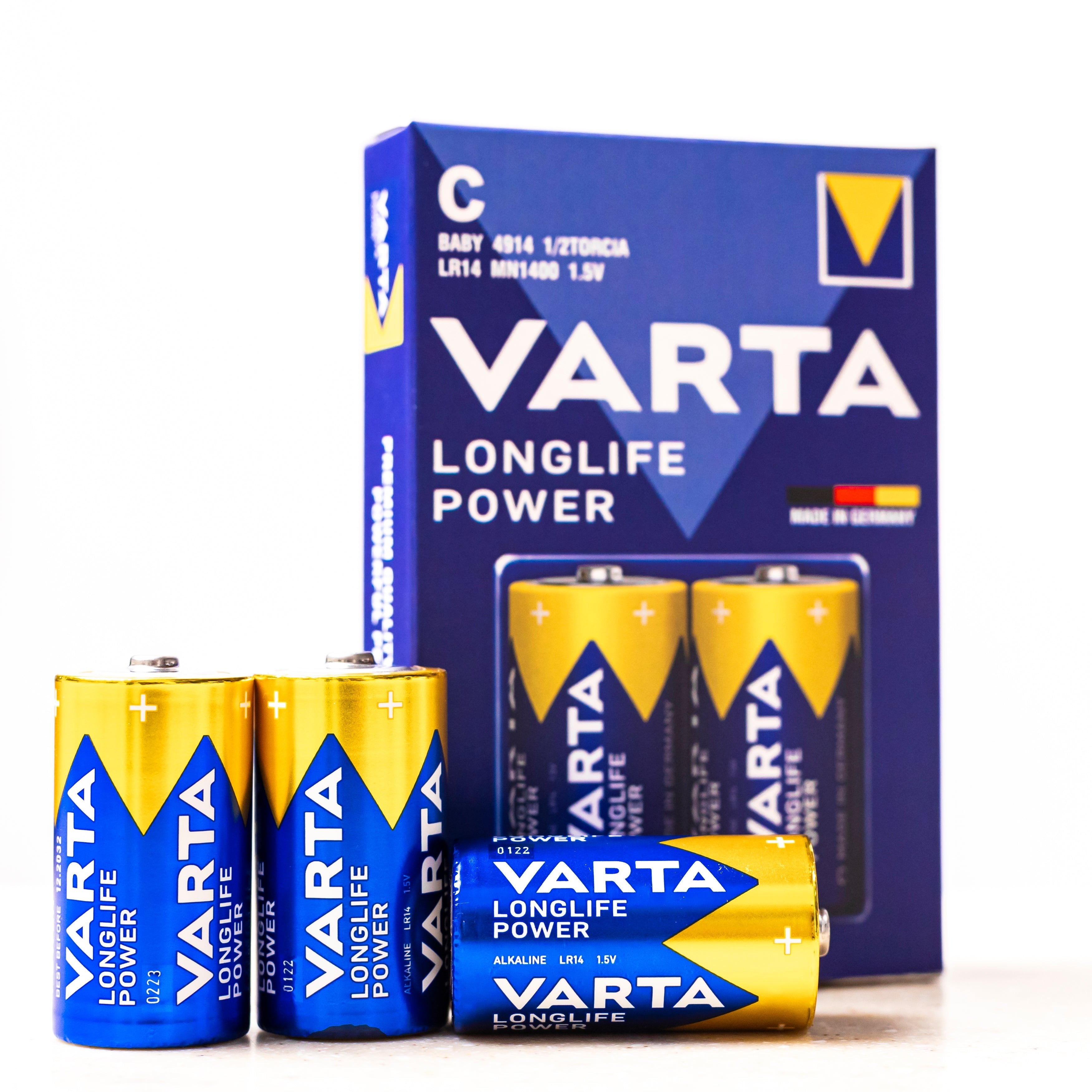 Varta Batteries 3Nos