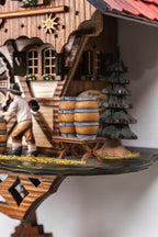 KQ 27- Wine Drinker with Red Roof