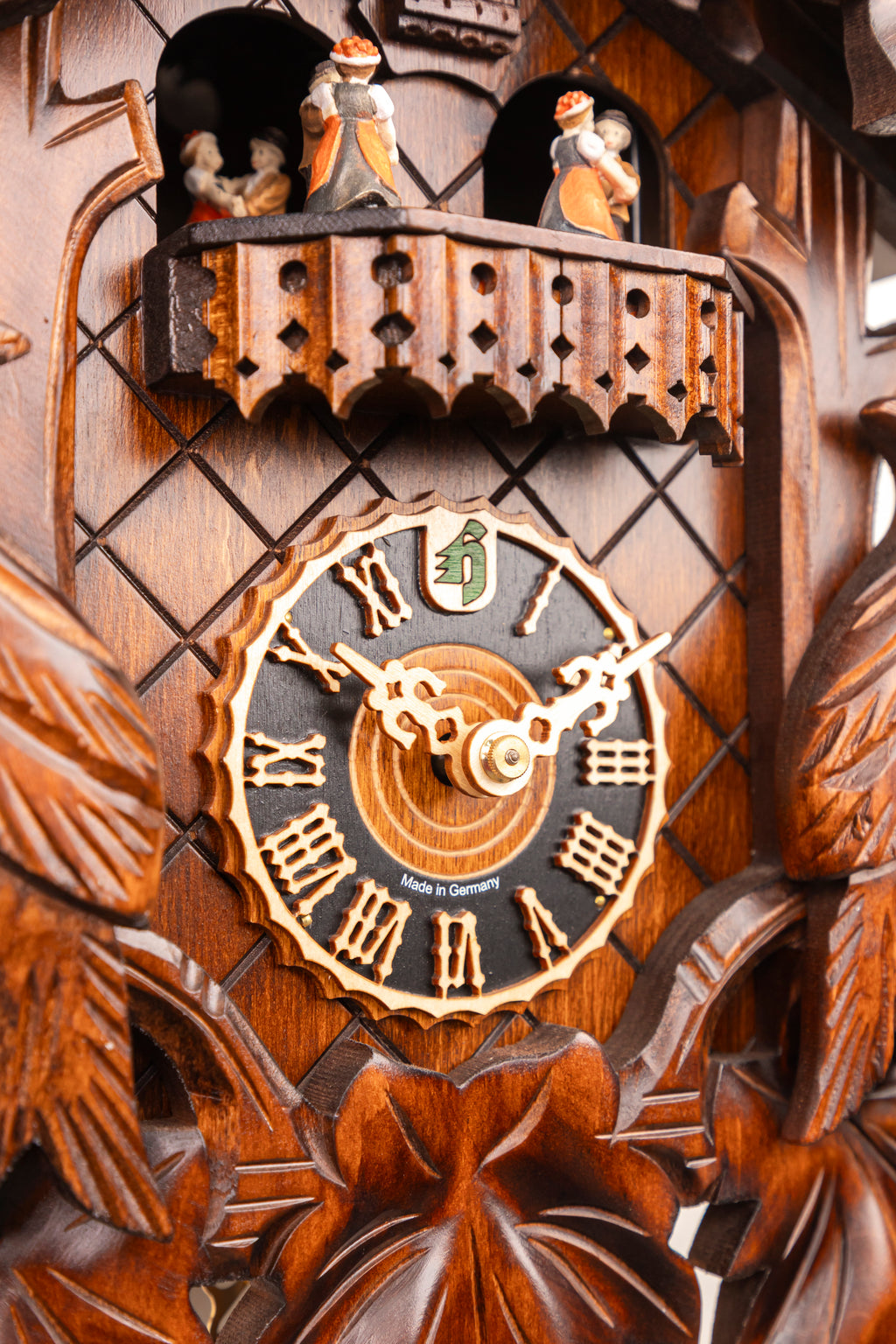 KM 12 - 5 Leaves,2 Birds with Turning dancers