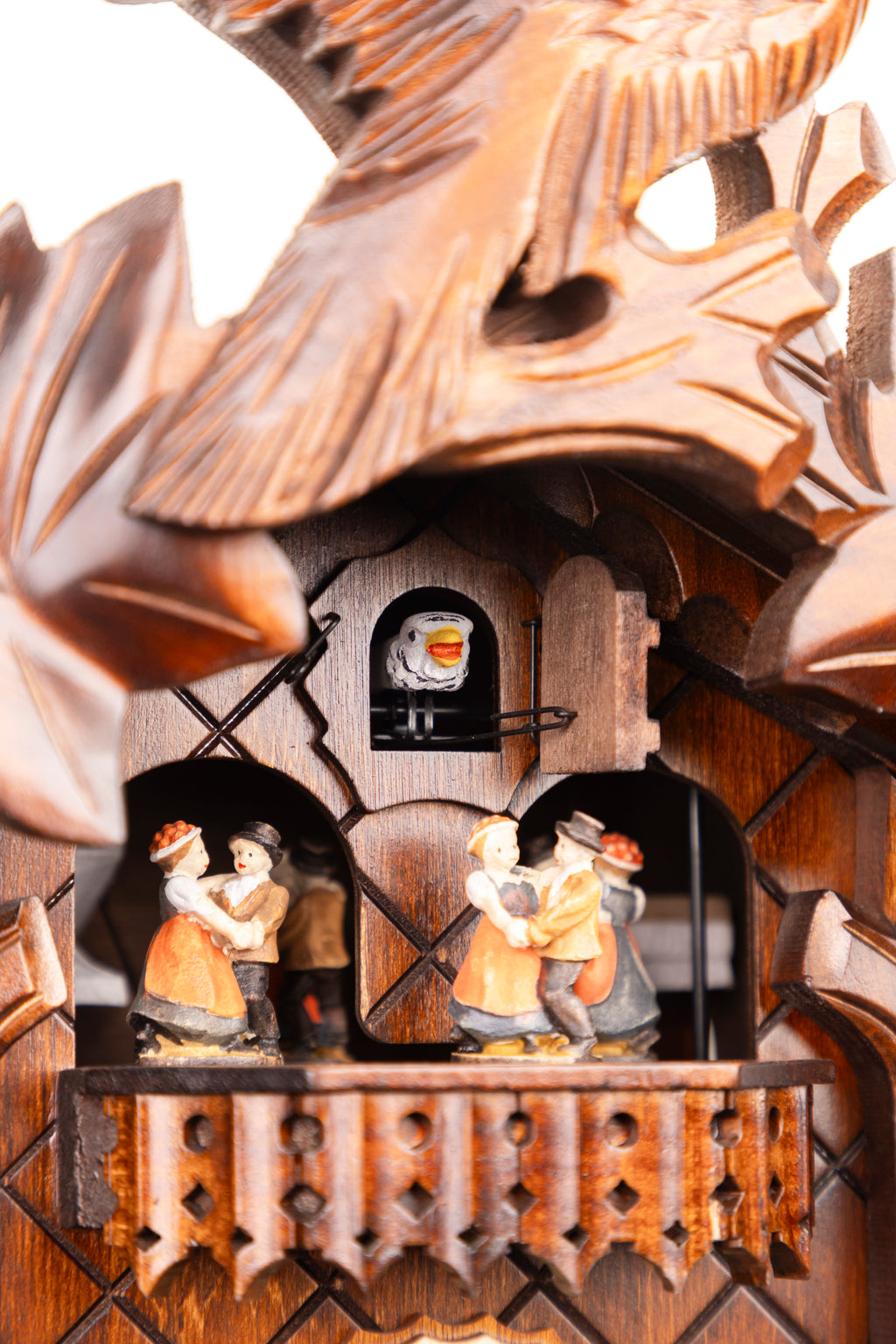 KM 12 - 5 Leaves,2 Birds with Turning dancers