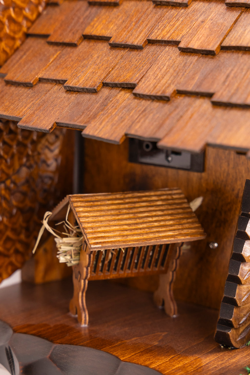 KQ 31  - Wood Cutter With Pine Tree