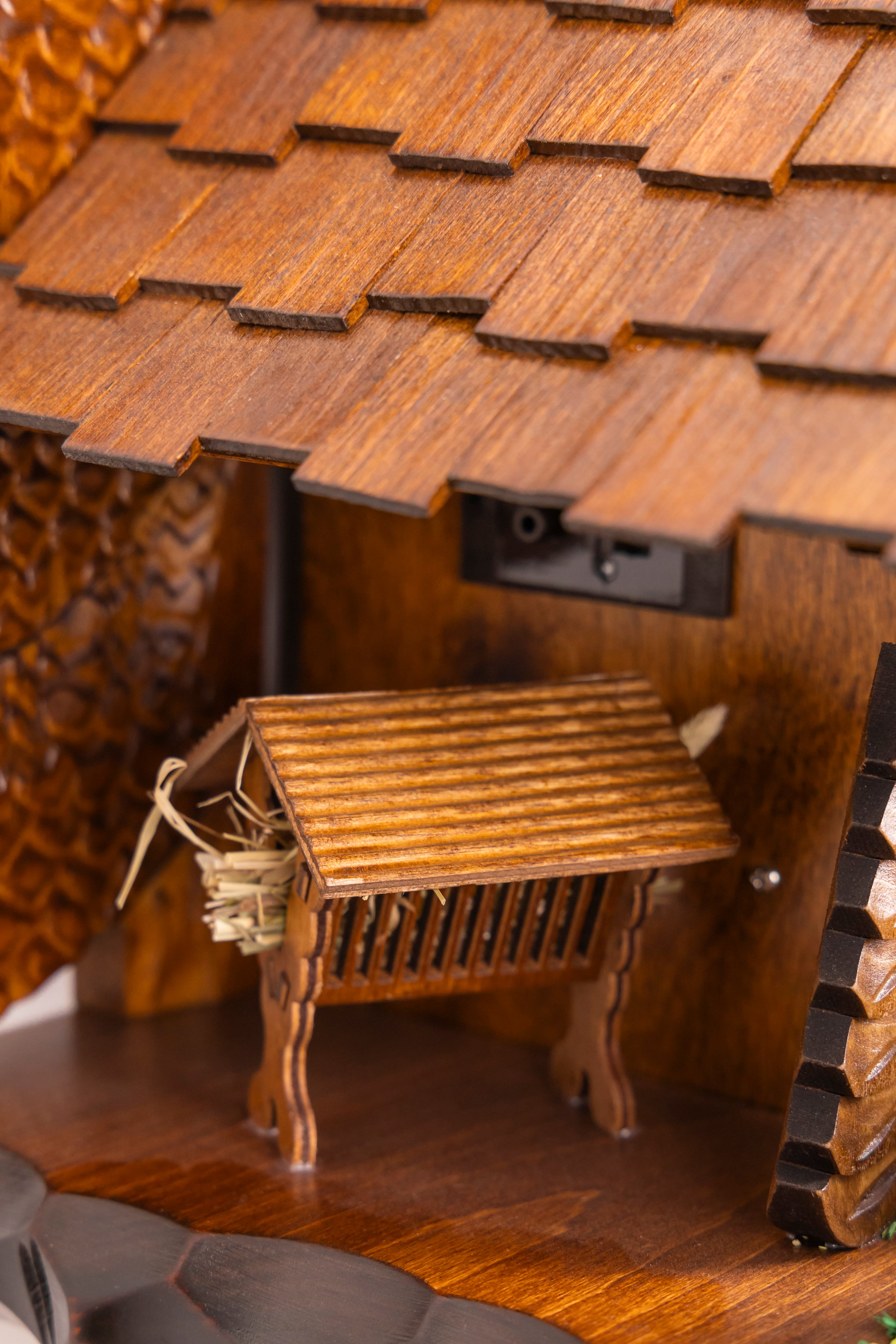 KQ 31  - Wood Cutter With Pine Tree