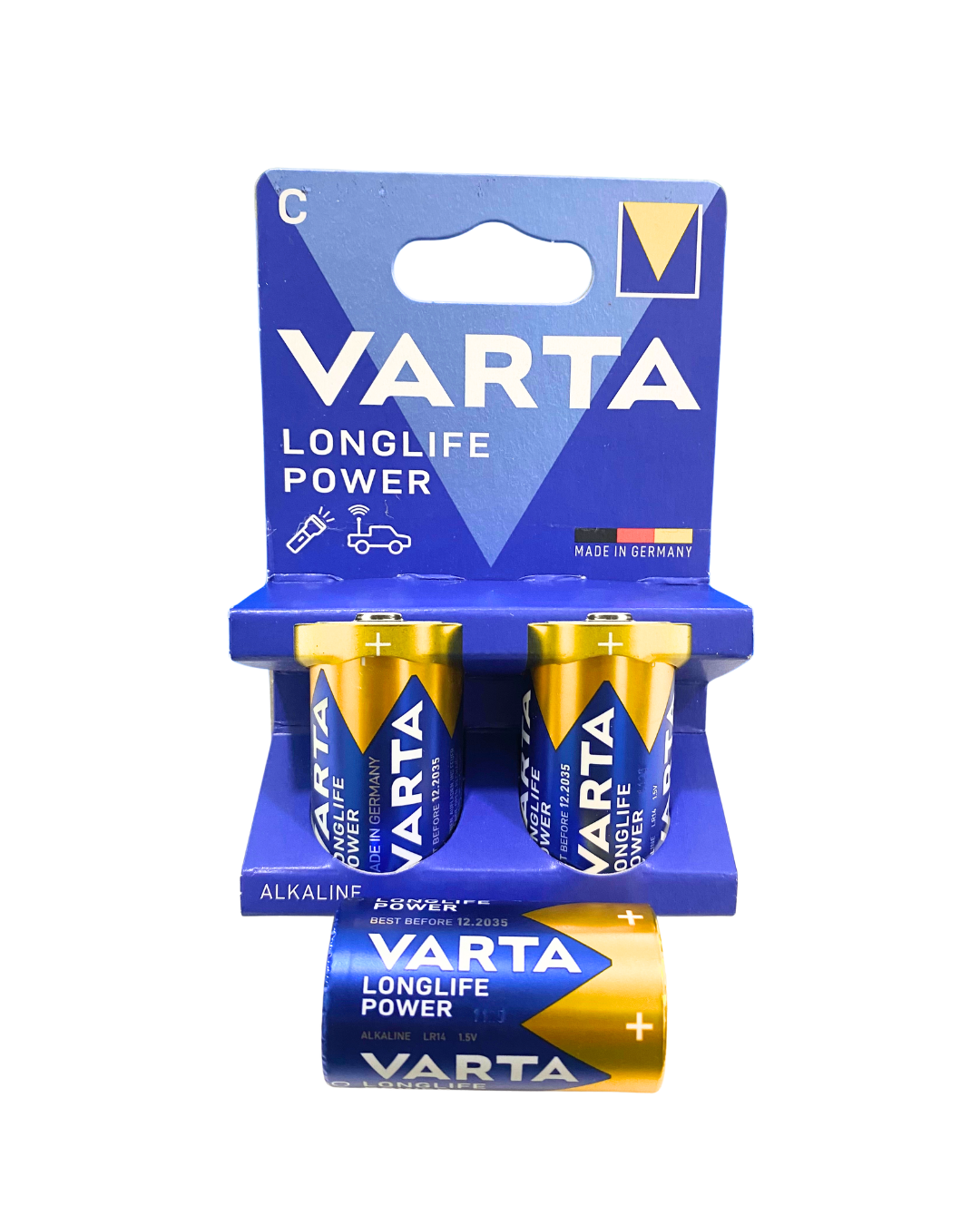 Varta  Long Life Batteries 3 Nos